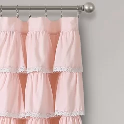 52"x84" Ruffle Window Curtain Panel - Lush Décor