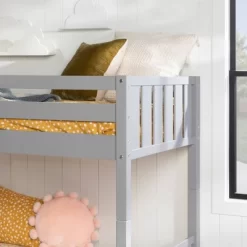 Twin Over Twin Wood Detachable Slat Bunk Bed - Saracina Home -Children's Home GUEST add75f27 8906 4cc6 8567 695481704f16
