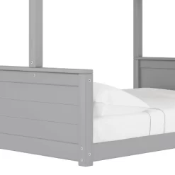 Twin Over Full Capri Wood Bunk Bed Gray - Hillsdale Furniture -Children's Home GUEST af175169 b468 4a59 bc7a ad01a854dac7