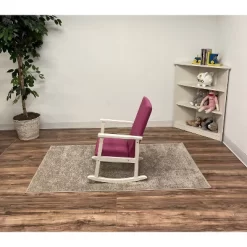 Kids' Rocking Chair With Fully Upholstered And Seat Back Pink - Gift Mark 8 Kids' Rocking Chair With Fully Upholstered And Seat Back Pink - Gift Mark -Children's Home GUEST af698b29 dce0 4a04 982a 253f97008ae8