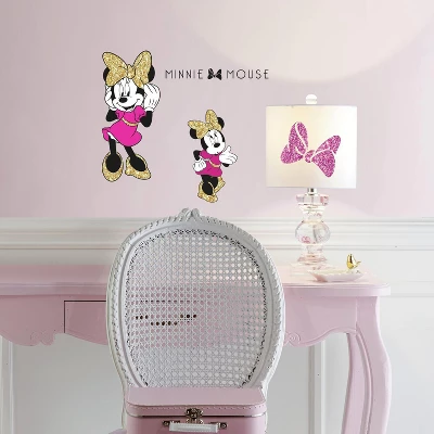 RoomMates Disney Minnie Mouse Peel And Stick Wall Decals 4 RoomMates Disney Minnie Mouse Peel And Stick Wall Decals - Image 2