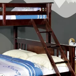 HOMES: Inside + Out Twin XL Over Queen Kids' Lea Bunk Bed Dark Walnut - IoHOMES 8 HOMES: Inside + Out Twin XL Over Queen Kids' Lea Bunk Bed Dark Walnut - IoHOMES -Children's Home GUEST b23fd3c7 763e 4efd 851e e1f681fbb21c