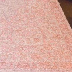 Crane Baby 5' X 7' Hand-Tufted Wool Medallion Rug - Parker Rose -Children's Home GUEST b303aebb 68e1 4d09 8648 381dab0da142