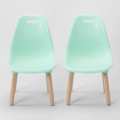 Set Of 2 Kid Century Modern Kids' Chairs - B. Spaces 9 Set Of 2 Kid Century Modern Kids' Chairs - B. Spaces - Image 7