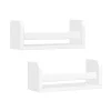 2pk Kids' 10" Floating Wall Mount Bookshelf Set White - RiverRidge Home -Children's Home GUEST b9bce8f4 edb0 4e0e 9db1 9ad0e18ec889