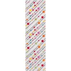 Well Woven Modern Dandy Dots Stripes Bright Kids Room Carpet Soft Durable White Area Rug 14 Well Woven Modern Dandy Dots Stripes Bright Kids Room Carpet Soft Durable White Area Rug -Children's Home GUEST b9c71331 7501 4611 8599 51d18f97f26e