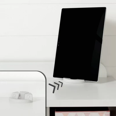 Tiara Makeup Desk Pure White - South Shore 11 Tiara Makeup Desk Pure White - South Shore - Image 9