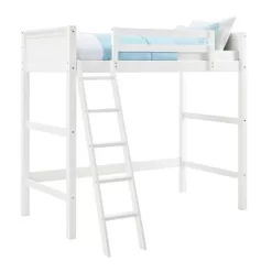 Twin Houston Kids' Wooden Loft Bed With Ladder - Room & Joy -Children's Home GUEST bd5e4b42 4802 42aa 8969 5308063bb85e