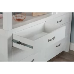 Full Highlands Loft Bed With Desk, Chair And Hanging Nightstand White - Hillsdale Furniture -Children's Home GUEST bdc95127 ab20 4c99 83e5 372cc6cffd1c