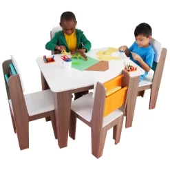 KidKraft Pocket Storage Table And Chair Set -Children's Home GUEST c02a2174 33a3 4d70 b4e7 3e185ce7ced9