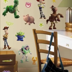 Roommates Toy Story 3 Peel And Stick Wall Decal - Glow In The Dark -Children's Home GUEST c24e1c31 98ef 41d3 8ea3 ccdd29e1342a