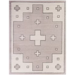 Mina Geometric Kids' Area Rug Gray - Balta Rugs -Children's Home GUEST c3a37d07 bd1b 44c6 b920 0041ff3e0971