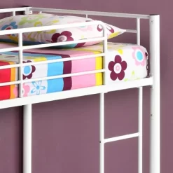 Twin Over Twin Analise Metal Bunk Bed - Saracina Home -Children's Home GUEST c6a415fa f733 4684 9f6b 3182fd12d72c