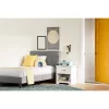 Twin Fusion Complete Upholstered Bed Medium Gray - South Shore -Children's Home GUEST c95d7ae7 8412 4db4 918d 9f416fba04f8