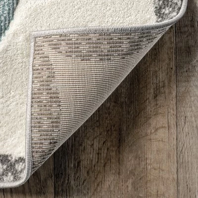 NuLOOM Edine Whimsical Hippo Kids Area Rug 8 NuLOOM Edine Whimsical Hippo Kids Area Rug - Image 6