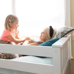 Max & Lily Twin Low Loft Bed With Stairs And Slide -Children's Home GUEST cb1e38ac 72a2 4c86 a4e4 c745fcbbe710