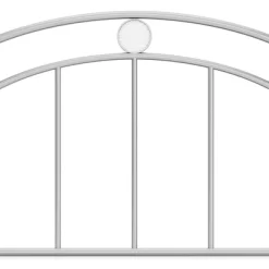 Full Vivian Metal Platform Bed Silver - Hillsdale Furniture -Children's Home GUEST cb803db2 ef2a 4312 ab4e f28ccbe941c1