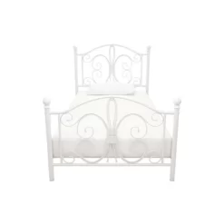 Twin Kids' Bombay Metal Bed White - Room & Joy -Children's Home GUEST cba0f0b7 36a2 4cac ab89 5e05f9a36a30