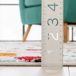 Well Woven Modern Dandy Dots Stripes Bright Kids Room Carpet Soft Durable White Area Rug 13 Well Woven Modern Dandy Dots Stripes Bright Kids Room Carpet Soft Durable White Area Rug -Children's Home GUEST cbf4f739 2e50 40ad aa1b 8698d8872b82