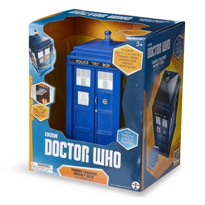 Seven20 Doctor Who Electronic TARDIS Talking Money Bank 4 Seven20 Doctor Who Electronic TARDIS Talking Money Bank - Image 2