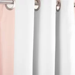 40"x84" Kids' Block Border 100% Lined Grommet Blackout Single Window Curtain Panel - Lush Décor