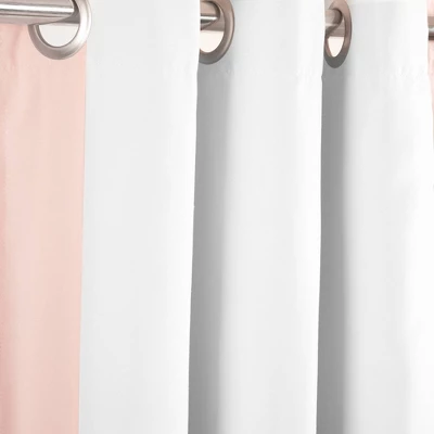 40"x84" Kids' Block Border 100% Lined Grommet Blackout Single Window Curtain Panel - Lush Décor 3 40"x84" Kids' Block Border 100% Lined Grommet Blackout Single Window Curtain Panel - Lush Décor