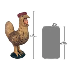 Design Toscano Canterbury Tales Chanticleer Rooster Cast Iron Mechanical Bank -Children's Home GUEST d09720fd 8997 4e40 ae04 ef91de4e4ab1