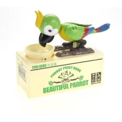 Ready! Set! Play! Link Parrot Bird Coin Saving Bank, Money Box For Girls & Boys -Children's Home GUEST d32bd598 5e16 48e3 b731 6978860b55d8