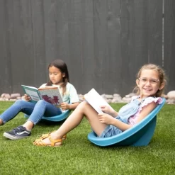 ECR4Kids Leaf Floor Seat, Portable Plastic Kid's Scoop Chair, 6-Piece -Children's Home GUEST d4f519ab add8 46d2 817f 9885dc20503a