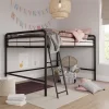Full Adeline Junior Metal Loft Bed - Room & Joy