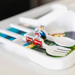 PAW Patrol 2pc Plastic Utensil Set - Dinneractive -Children's Home GUEST d563b6e9 db14 4115 8908 c345cd46090c