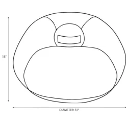 Canvas Kids' Bean Bag Cheetah - Pillowfort™ -Children's Home GUEST d6c9190f e60e 4413 9358 af1a54732d28 1