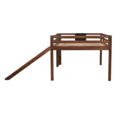 Full Size Wooden Loft Bed With Slide, Stair And Chalkboard - ModernLuxe -Children's Home GUEST d93b01a0 e682 4d91 9d5b d935a90a3887