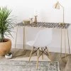 Little Arrow Design Co Arcadia Herringbone Desk Gold - Deny Designs -Children's Home GUEST d972a0d5 b516 4e5b a5a6 f170d6fac36e