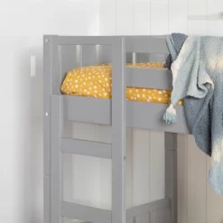 Twin Over Twin Wood Detachable Slat Bunk Bed - Saracina Home -Children's Home GUEST db7abd08 0cf0 4ec0 b340 5f3022fb489e