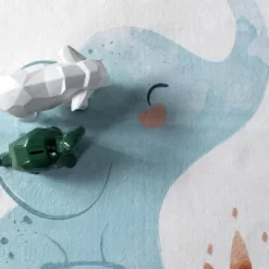 NuLOOM Elain Cheerful Elephant Machine Washable Kids Area Rug -Children's Home GUEST dcf9fc24 0d54 4c61 863c c518d70baff3