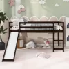 Twin Size Loft Bed With Slide - ModernLuxe -Children's Home GUEST e2062149 8e5a 473f b8d3 a32ecd5f7929