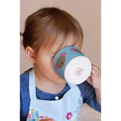 5pc Bamboo Fiber Mouse Dinnerware Set Blue - Red Rover -Children's Home GUEST e3bc816c c13b 4359 8be0 ba397f0f7812