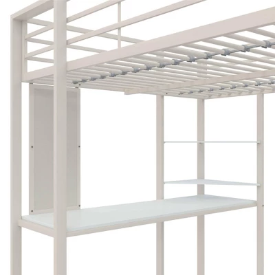 Full Adele Loft Bed Off White - Room & Joy 6 Full Adele Loft Bed Off White - Room & Joy - Image 4
