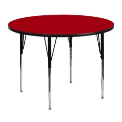 Emma And Oliver 48" Round Laminate Adjustable Activity Table 19 Emma And Oliver 48" Round Laminate Adjustable Activity Table -Children's Home GUEST e53224aa 7018 43ef 9112 8ee74998eafc