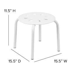 Flash Furniture Plastic Nesting Stack Stools, 11.5"Height (5 Pack) 15 Flash Furniture Plastic Nesting Stack Stools, 11.5"Height (5 Pack) -Children's Home GUEST e59852e3 48ff 4cc0 89a3 cec067db3acb