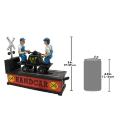 Design Toscano Railroad Handcar Collectors' Die Cast Iron Mechanical Coin Bank -Children's Home GUEST e96e9e39 82cf 4c76 809a 6b4a9ee6cf39