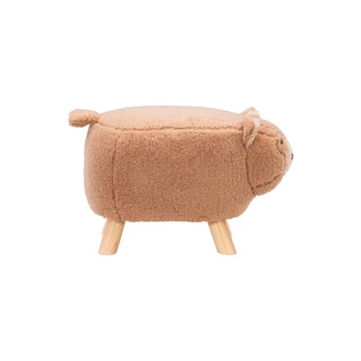 Theodore Teddy Bear Stool Light Brown - Powell 5 Theodore Teddy Bear Stool Light Brown - Powell - Image 3