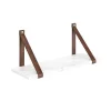 Brandon Vintage Matte Faux Marble Wall Shelf Brown - Nathan James 2 Brandon Vintage Matte Faux Marble Wall Shelf Brown - Nathan James -Children's Home GUEST e9d45aa9 e82e 4e7f b428 075a0f1a301c
