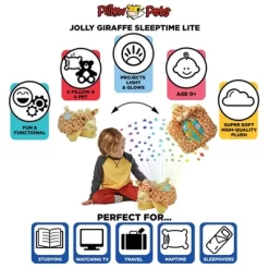 Jolly Giraffe SleeptimeLite Night Light - Pillow Pets -Children's Home GUEST ebef3723 7233 41ae ad7a 42a648ff8d79