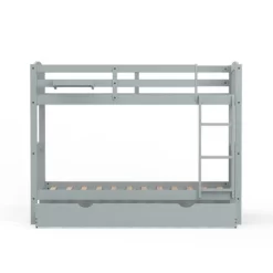 Glenwillow Home Arca Solid Wood Twin Over Twin Bunk Bed -Children's Home GUEST ec3a4193 b7db 4dfe a06e b78e496c6257