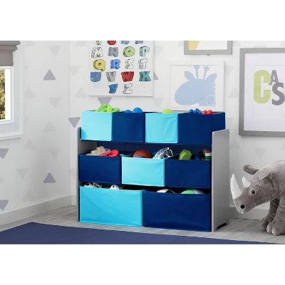 9 Bin Deluxe Toy Organizer - Delta Children 4 9 Bin Deluxe Toy Organizer - Delta Children - Image 2