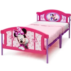 Twin Disney Minnie Mouse Plastic 3D Bed - Delta Children -Children's Home GUEST ee47be2a 3ae9 45a6 870f 3481fee05f54