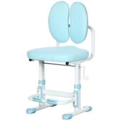 Qaba Ergonomic Kids Desk Chair With Thick Cushioning & Height Adjustment, Kids Computer Chair, Childrens Chair, Kids Office Chair & Study Chair -Children's Home GUEST f7de3385 7f31 4589 abc0 444f6e01fef4