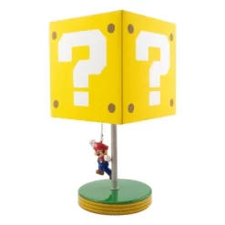 14" Nintendo Super Mario Block Table Lamp -Children's Home GUEST f93a1da0 a505 46ba 80ff 4ddcb12d4f9c